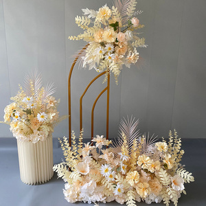 2025 Offre Spéciale soie Rose fleurs artificielles maison Table à manger ornement mariage décoration mariée Bouquet fabricant en gros - Product Image 5