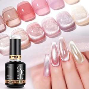 BORN PRETTY PRO Super Shine - Esmalte de <span class=keywords><strong>Uñas</strong></span> Magnético Universal Color Plata, Gel UV para <span class=keywords><strong>Uñas</strong></span>, <span class=keywords><strong>Brillo</strong></span> Plateado Brillante, <span class=keywords><strong>Uñas</strong></span> Semipermanentes - Product Image 1