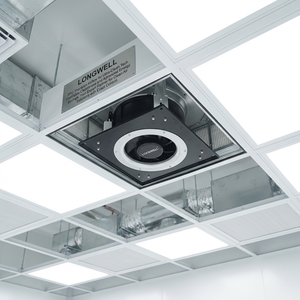 Kipas Sentrifugal Mundur LONGWELL EC 450mm Efisiensi Tinggi 400V IP55 230V Kipas Ventilasi Buang untuk Sistem AHU HVAC - Product Image 2