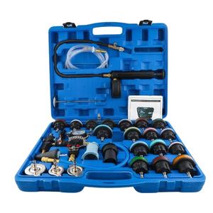 WZAuto เครื่องมือทดสอบการรั่วไหลของถังเก็บน้ำอัตโนมัติ28ชิ้น, อุปกรณ์เปลี่ยนสารป้องกันการแข็งตัวอุปกรณ์ทดสอบการรั่วไหลของระบบทำความเย็น - Product Image 1