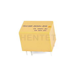 รีเลย์กำลังไฟฟ้า Hentet รุ่นใหม่ HK4100F-DC24V-SHG แบบ DIP ประสิทธิภาพสูง ขนาด 10.5x14.5 มม. รองรับกระแสเกิน <span class=keywords><strong>2</strong></span> แอมป์ - Product Image 2