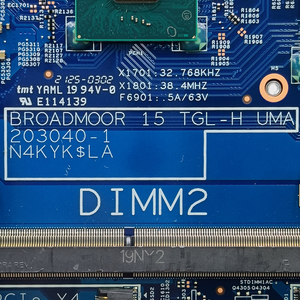 Original Nouveau Pour Dell Precision 5560 Carte Mère i7-11850H T1200 0WPMMN GDP51 GDB51 LA-K411P - Product Image 4