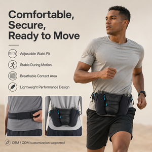 Sac banane imperméable de qualité professionnelle, grande capacité, ergonomique et résistant pour le transport, idéal pour le voyage, le cyclisme, la course à pied et les activités d'endurance. - Product Image 3