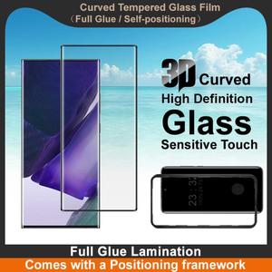Film en verre trempé incurvé 3D <span class=keywords><strong>Imak</strong></span> pour Samsung Galaxy Note20 Ultra, version avec colle complète - Product Image 3