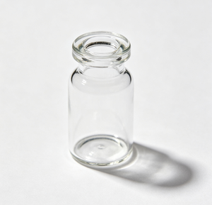 Botellas Pequeñas de Vidrio Borosilicato Transparente con Tapas de Aluminio Plateadas, Envases Herméticos con Cuello Prensado - Product Image 6