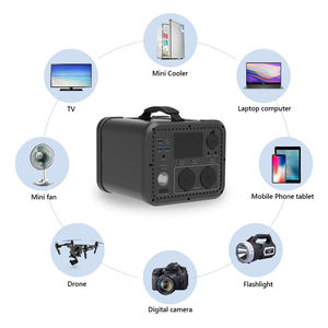 Station d'alimentation portable Delong <span class=keywords><strong>Allpowers</strong></span>, sortie AC 220V 50Hz 60Hz, 40000mah, 600w, batterie externe pour télévision - Product Image 2