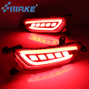 Smrke para Mazda CX-3 <span class=keywords><strong>CX3</strong></span> 2015-2019 parachoques trasero luz de freno Luz de señal de luz de Reflector LED DRL de marcha atrás - Product Image 1