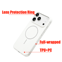 Étui de téléphone à charge sans fil pour iPhone 15 Pro Max, étui magnétique pour téléphone portable, design tendance pour Samsung S25