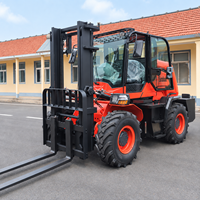 EPA EA Standard-konformer 3 TONNEN 3,5 TONNEN 4 TONNEN 5 TONNEN Schwerlast-Dieselstapler 4WD Hydraulisch Kleiner Wendekreis