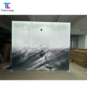 Cajas de luz LED de doble cara independientes Pantallas de marco de tela de tensión SEG para ferias comerciales y eventos de marketing de promoción - Product Image 2