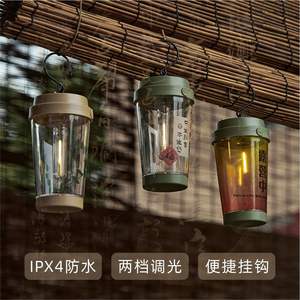 Linterna LED A11 para acampar, luz blanca cálida recargable a prueba de agua para uso en interiores y exteriores - Product Image 3