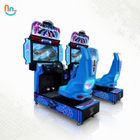 Joy2fun – Nouvelle machine de jeu de simulation de course automobile d'arcade à monoplace, à monnayeur, pour parcs d'attractions