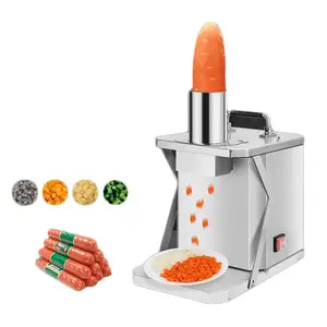 Multipurpose Dragon Fruit Apple Pear Vegetables Dice Cutting Machine Stainless Steel Vegetable Cube Cutter