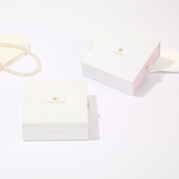 Cajas rígidas ecológicas personalizadas al por mayor para joyería con logotipo estampado en oro, caja con cajón deslizante y laminación mate