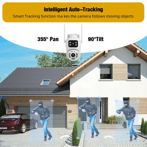 Cámara IP de Seguridad para el Hogar KERUI de 10MP, Cámara Exterior WIFI 5K, Vigilancia Inalámbrica CCTV PTZ con Seguimiento de Movimiento y Doble Lente - Product Image 3