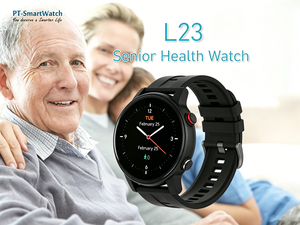 El Mejor Reloj Inteligente para Personas Mayores con 4G, GPS, Pantalla Táctil, Botón SOS, Resistencia al Agua IP67, Correa <span class=keywords><strong>de</strong></span> Silicona, Pantalla AMOLED y Monitor <span class=keywords><strong>de</strong></span> Frecuencia Cardíaca - Product Image 5