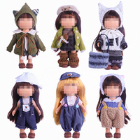 Poupée de mode 24 cm à faible MOQ pour filles avec vêtements interchangeables, cadeau d'anniversaire pour enfants, bébé princesse