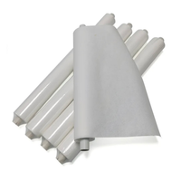Rouleau de tampon essuieur SMT non tissé, 56 g/m², 55 % pâte de bois, 45 % polyester, sans peluches, pour imprimante, directement de l'usine
