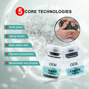 Güzellik salonu yeşil yosun <span class=keywords><strong>Bio</strong></span> soyma akne kaldırma Vegan Spongilla spineedle yüz kullanımı ile Microneedle Serum tozu - Product Image 4