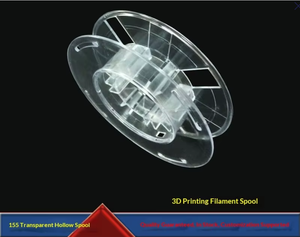 CONGQI 1kg PC Injection <strong>3D</strong> <strong>Printer</strong> <strong>Filament</strong> <strong>Spool</strong> <strong>Reel</strong> 200mm Wheel Bobbin High Temperature Resistance Fall Resistant - Product Image 2