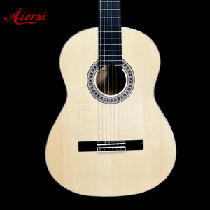 Aiersi Meilleure vente Tout solide <span class=keywords><strong>Flamenco</strong></span> classique avec 6 cordes Instrument de musique de haute qualité - Product Image 1