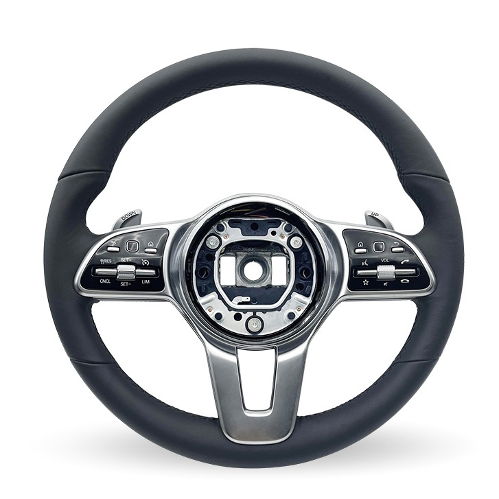 Custom Leather Upgrade Complete Steering Wheel (Mercedes-Benz Fitment), photo 2