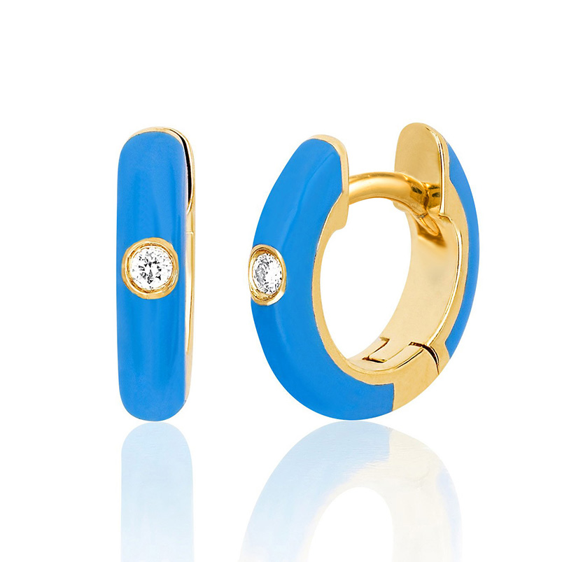 Blue Enamel
