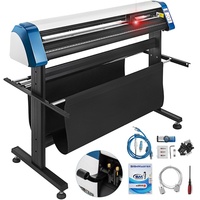Cortadora de Vinilo Automática con Motor Paso a Paso de 135 cm, Plotter de Corte de Contornos DSA-1350AB con Precisión de +/-0.01 mm, 110V/220V