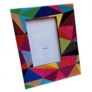 Wholesale Luxury Painted Wooden Photo Frame Very <b>Cheap</b> Home Decor Stock Item - Product Image 1