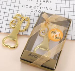 Abrebotellas de cerveza de oro digital 50. ° aniversario de boda favores regalos recuerdo de cumpleaños para invitados - Product Image 5