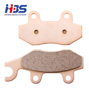 Nouvel ensemble de plaquettes de frein à disque en cuivre fritté HBS pour K-awasaki <span class=keywords><strong>KLR</strong></span> 650/Ninja 250R/Z250/Ninja 300 FA197 43082-0080 4510A-KW6-9000 - Product Image 2