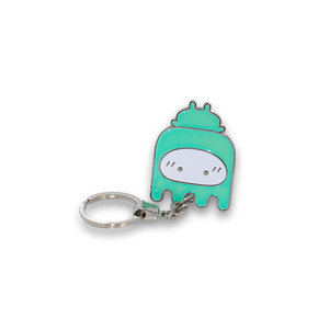 Portachiavi in Metallo di Alta Qualità con Logo Aziendale Personalizzato, Forma Kawaii, Realizzato su Misura - Product Image 1