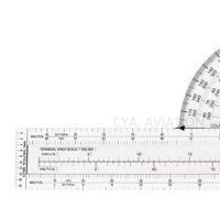 Traceur fixe de navigation Cya pour les pilotes Étudiant Miles nautiques Azimut CFP-1
