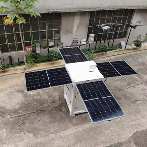 เสาไฟเคลื่อนที่ไฮบริด ENERGYFIT พร้อมเสาสูง 9 เมตร และไฟ LED สำหรับใช้งานในอุตสาหกรรม - Product Image 1