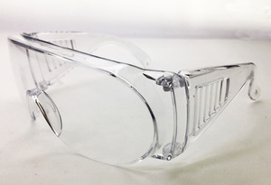 Lunettes de sécurité au travail anti-buée et anti-rayures OEM Certifiées ANSI Z87.1 Logo personnalisé Protection de la monture PC Protection des yeux - Product Image 5