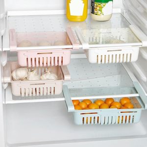 <b>Kitchen</b> Retractable Drawer Organizer Refrigerator <b>Storage</b> Baskets Food <b>Storage</b> <b>Boxes</b> - Product Image 4