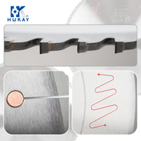 Disco de Diamante PCD de Alto Rendimiento de 500 mm y 120 Dientes para Cortar Puertas y Ventanas de Aluminio, Corte Suave para Distribuidores, Hoja de Sierra Circular
