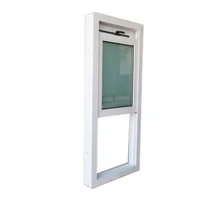 Fenêtre <span class=keywords><strong>coulissante</strong></span> verticale en PVC en plastique de norme australienne <span class=keywords><strong>porte</strong></span> et fenêtre à double vitrage - Product Image 1
