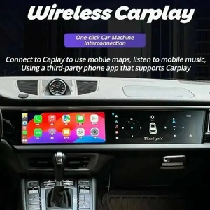 Dual Display Screen for Porsche Macan 2014-2017 Multimedia Video Player Stereo <b>Navigation</b> <b>GPS</b> Auto Radio Android 14 Head Unit 4G - Product Image 4