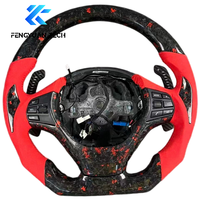 Volant en fibre de carbone pour BMW X6 G06 X7 G07 G16 Série 8 G87 M2 M1 M2 Lci F80 M3 G80 E46 E93 E92 E9x M4 F82 G8