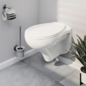 Salle de bain moderne Offres Spéciales cuvette de toilette suspendue au mur placard à eau <span class=keywords><strong>WC</strong></span> ensemble de toilette articles sanitaires en céramique blanche toilette une pièce sans monture - Product Image 4