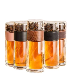 <span class=keywords><strong>Carafe</strong></span> en verre artisanale durable, résistante à la chaleur, écologique et sûre, 1L, pour diverses boissons : café, thé, thé glacé, cold brew - Product Image 5