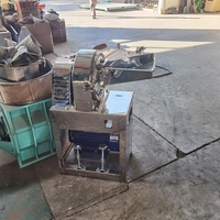 Broyeur de haute qualité en acier inoxydable pour poudre de cacao, machine à broyer à disques dentés
