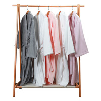 Prix d'usine pour peignoir en coton pour enfants, peignoir à capuche pour enfants, peignoir léger pour femmes