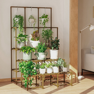 Giá Đỡ Cây Gỗ Nhiều Tầng Trong Nhà Ngoài Trời, Giá Đỡ Chậu Hoa Nhiều Tầng Cao Kệ Giá Đỡ Hoa Ban Công - Product Image 3
