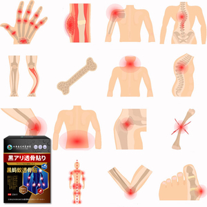 Plester Pereda Nyeri Tulang Semut Hitam - untuk Penggunaan Luar untuk Nyeri Tendon dan Tulang, Keseleo dan Memar - Product Image 5