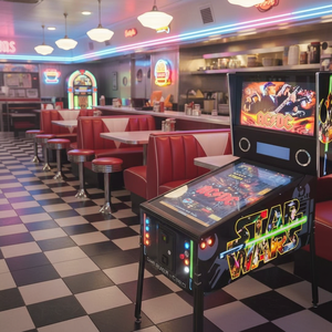 Máquina de Pinball con Temática de la <span class=keywords><strong>Familia</strong></span> <span class=keywords><strong>Addams</strong></span> de 190 cm, Arcade Retro de Tamaño Completo para el Hogar, Bar o Sala de Juegos - Product Image 1