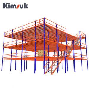 Plate-forme mezzanine <span class=keywords><strong>industrielle</strong></span> robuste support de sol double loft entrepôt mezzanine support de plate-forme - Product Image 1