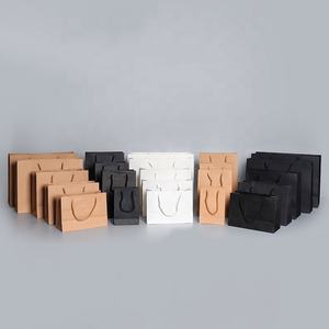 <span class=keywords><strong>Sac</strong></span> en papier kraft biodégradable imprimé de logo de haute qualité jetable avec poignées pour le camping - Product Image 3