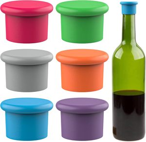 Tapón de Botella Reutilizable, Irrompible, de Silicona, Sellado, para Vino, Cerveza, Champán, Vino Tinto - Product Image 1
